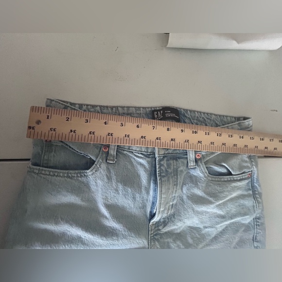 GAP Light Blue Straight Leg Women Jeans - Picture 7 of 7